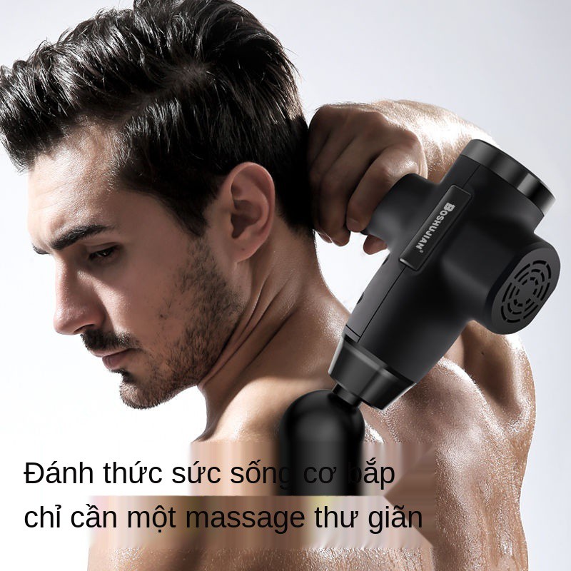 Súng rung điện BOSHUJIAN của Đức Máy massage chân thiết bị vật lý trị liệu cầm tay giãn cơ