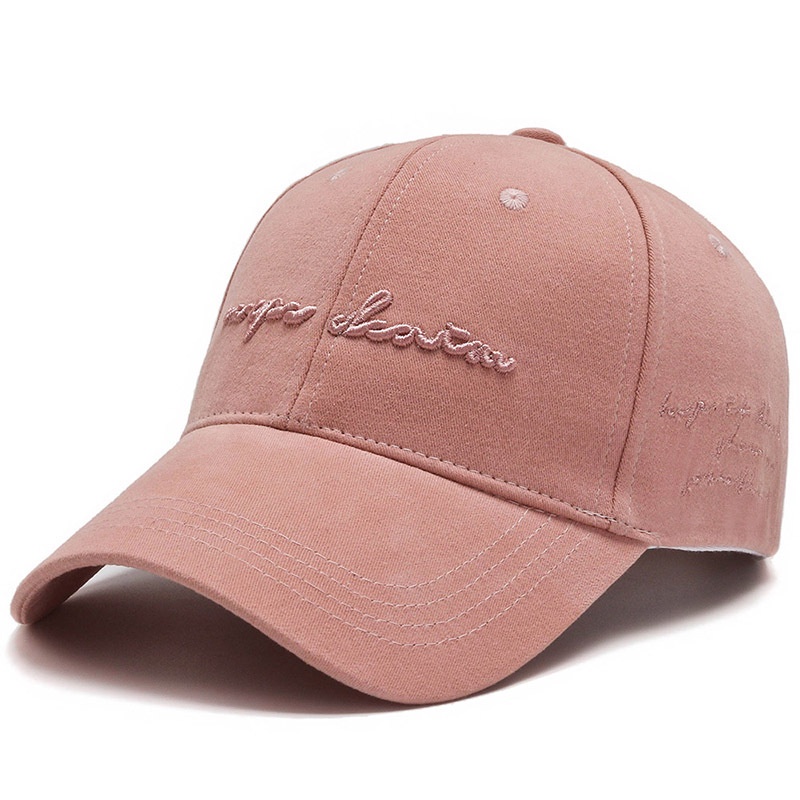 Mũ Lưỡi Trai Thêu Chữ Phong Cách Hàn Quốc