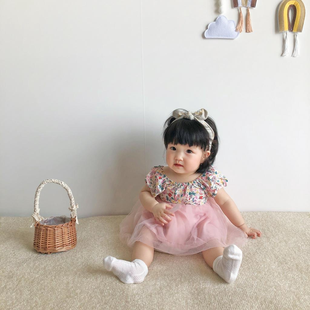 Soffny Đầm Công Chúa Thời Trang Hàn Quốc Cho Bé Gái