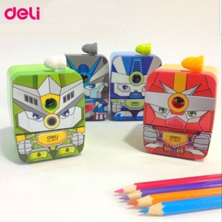 Gọt chì quay tay siêu nhân Deli-Chuốt chì