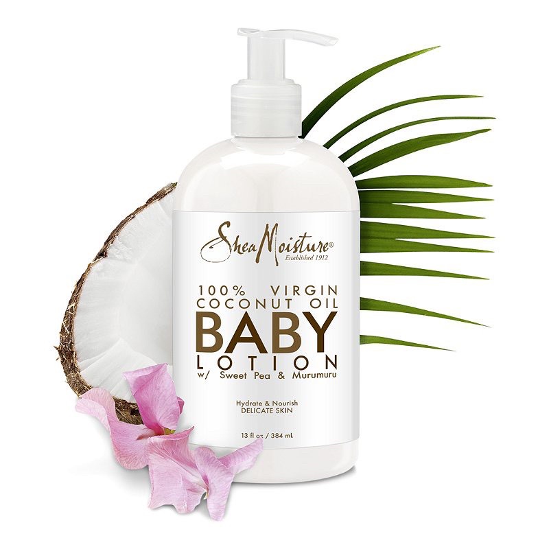 Set tắm gội và lotion Shea Moisture Coconut dừa 384ml