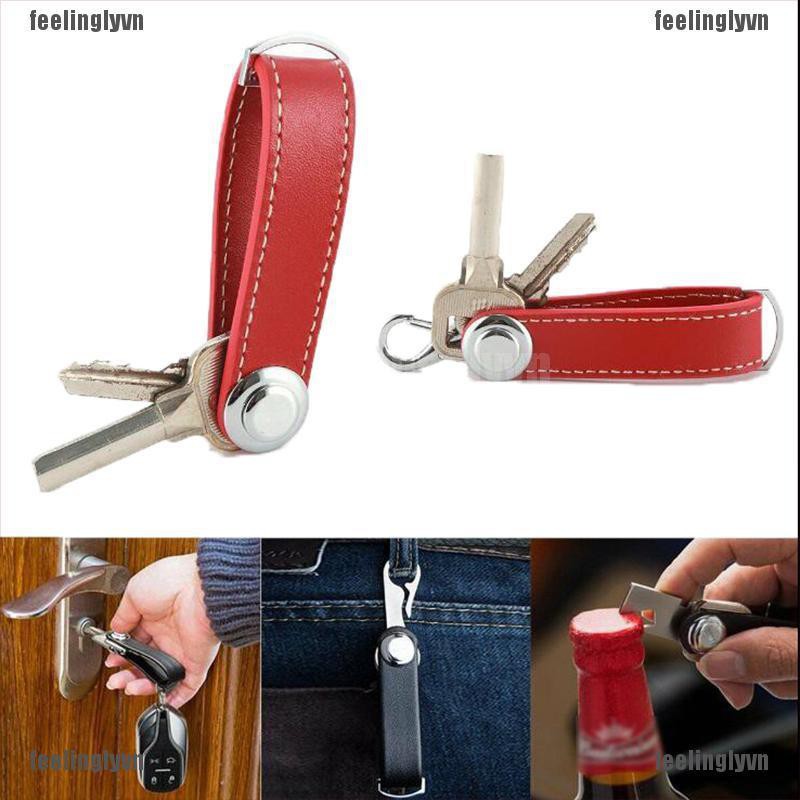 ❤TOP❤ ĐẦY ĐỦ Portable compact key ring smart holder keys organizer clip key chain pocket tool YO