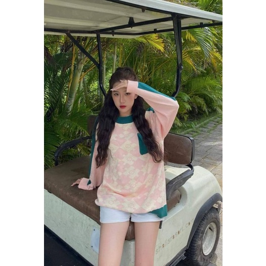 Áo Len Dài Tay Unisex Bad Rabbit PEACH MELBA - Local Brand Chính Hãng