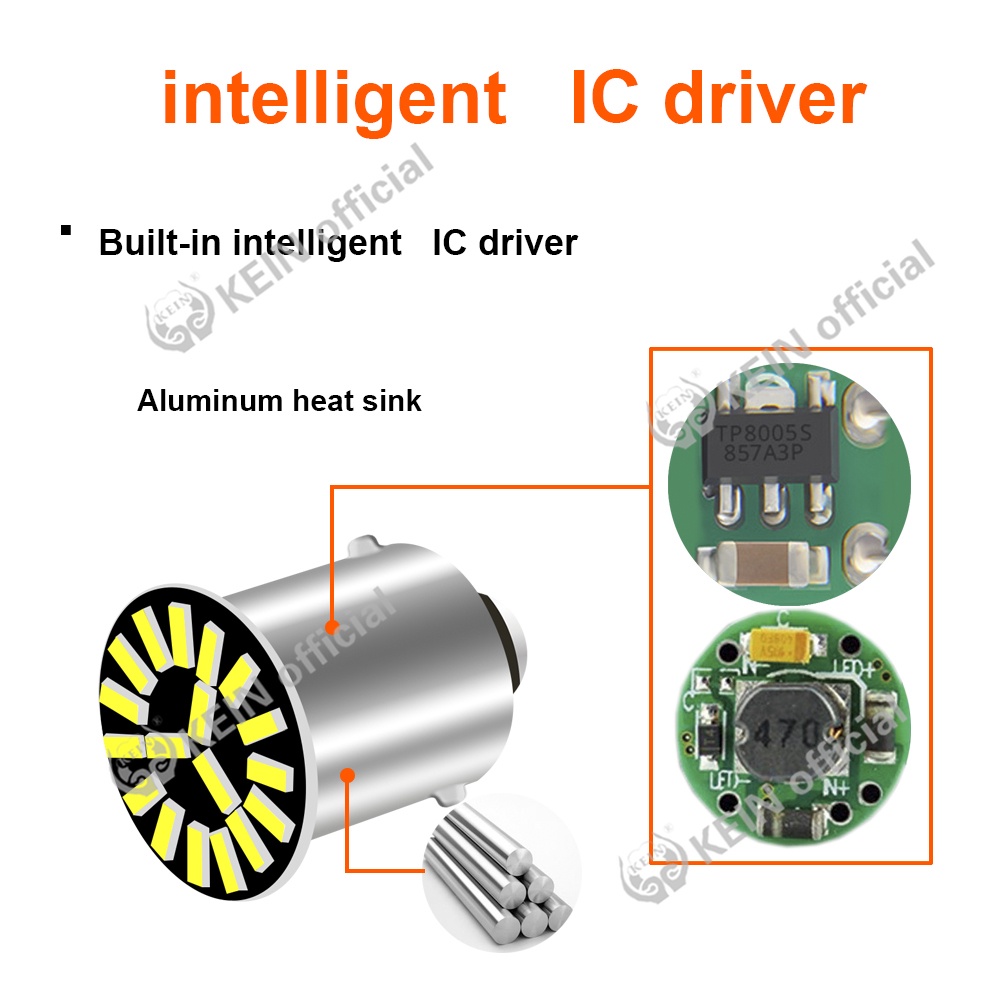 Đèn Phanh Bóng Led 1156 1157 BA15S P21W BAY15D P21 5W Cho Xe Hơi