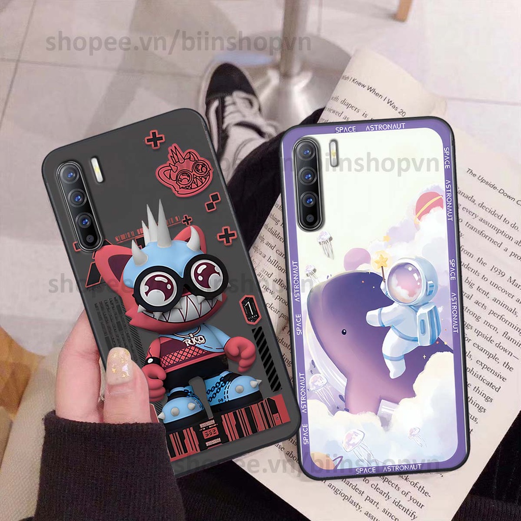 Ốp Oppo Reno3 / Reno3 Pro / Reno 3 phi hành gia vũ trụ space.x siêu đẹp, thời trang
