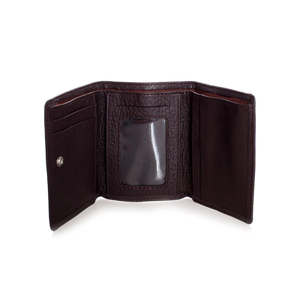 Ví da &amp; Thắt lưng nữ Huy Hoàng da bò màu nâu HP3138-HP5112