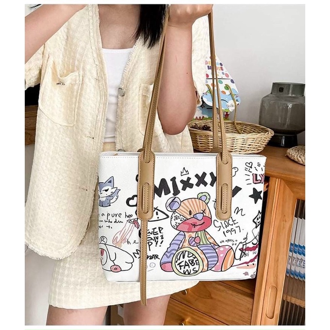 Túi đeo vai thời trang nữ công sở hoạ tiết siêu xinh TX789