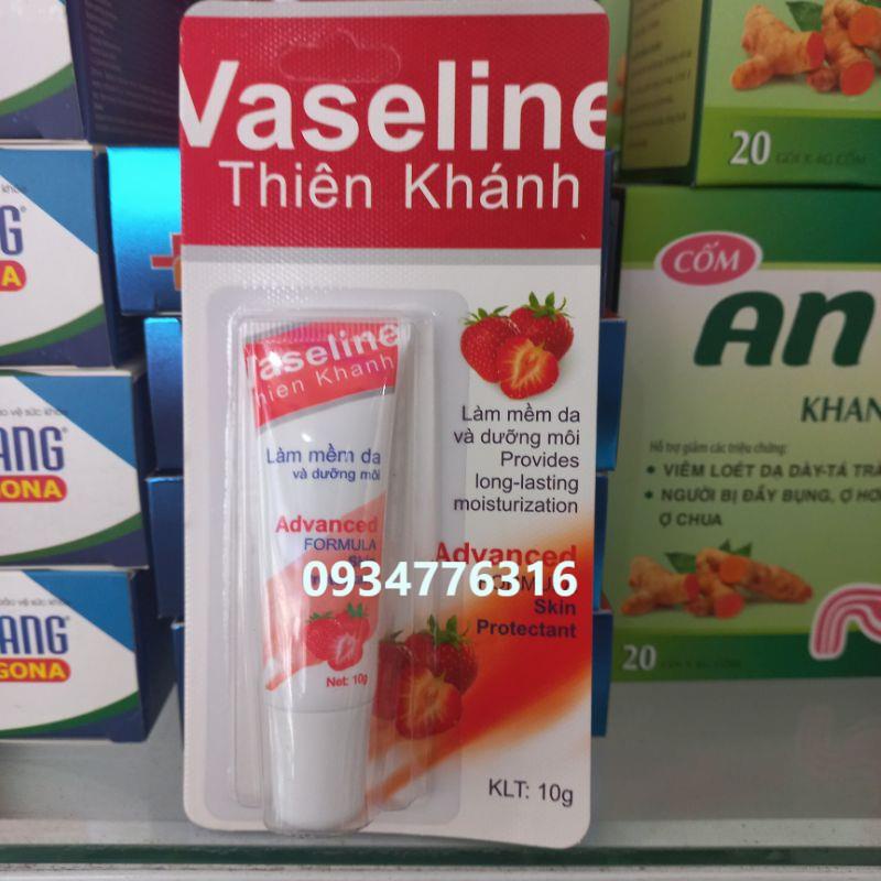 Vaseline SP hương dâu làm mềm da tuýp 10g
