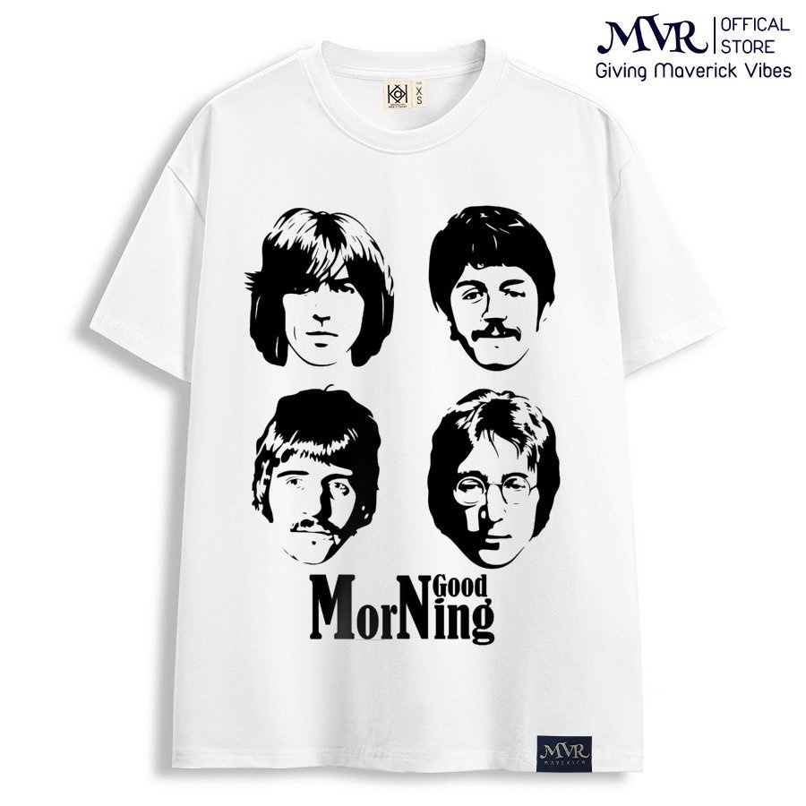 Áo thun nữ nam Đầy đủ tất cả các gương mặt của beatles MVR KK3996