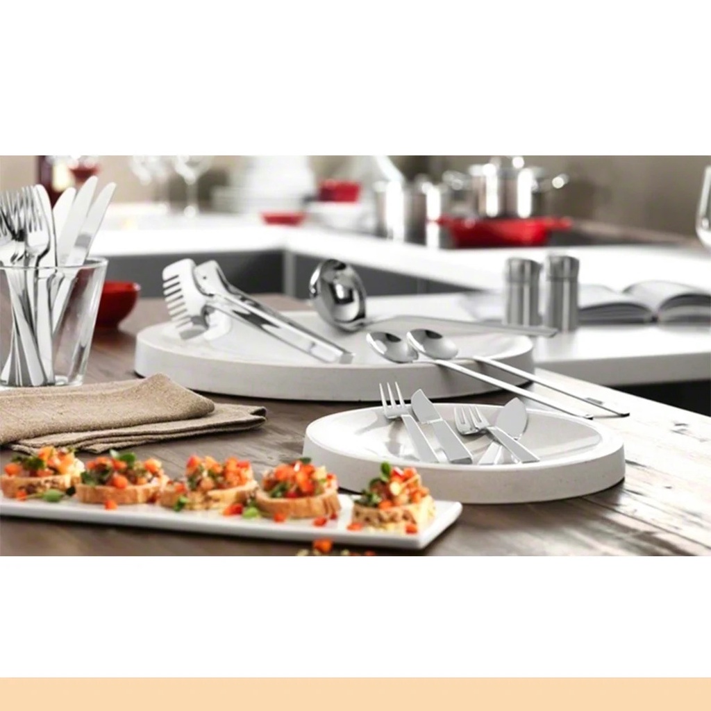 Set 6 thìa dài Zwilling dài 21cm l-drink Spoon Dinner Longdrink [nhập Đức chính hãng]