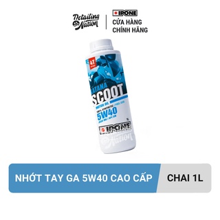 Nhớt Tay Ga IPONE Katana Scoot 5W40 1L Chai Nguyên Dầu Nhớt Xe Máy Hàng Chính Hãng Pháp