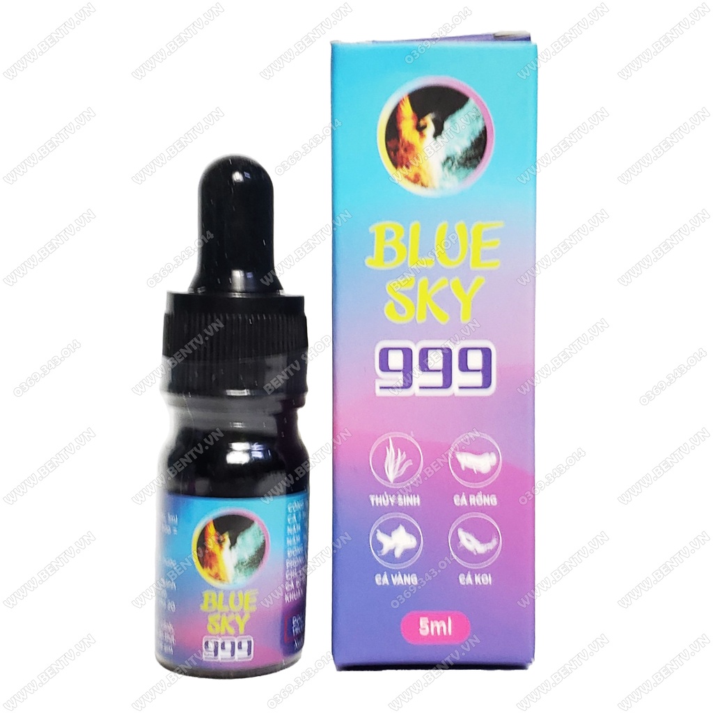 Blue Sky 999 Xử Lý Túm Lắc Diệt Nấm Cho Cá Cảnh