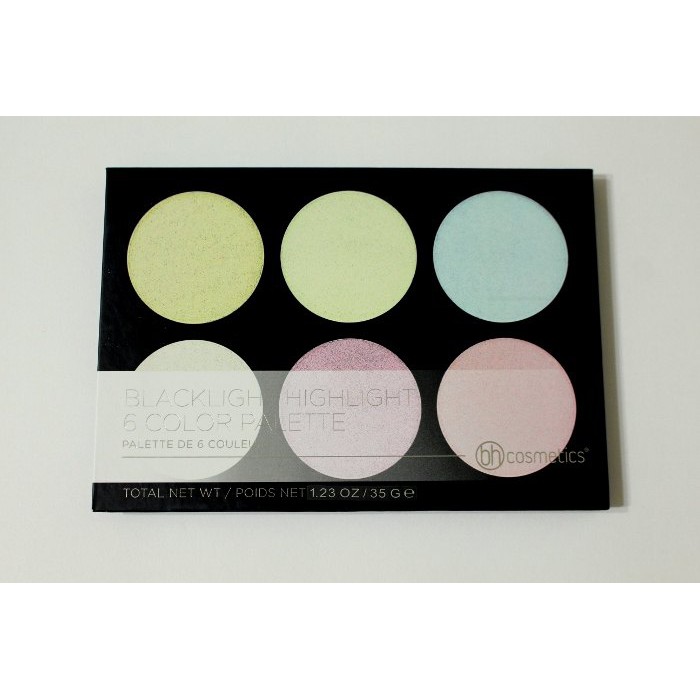 Bảng Phấn Highlight BH Cosmetics Blacklight Highlight 6 Color Palette