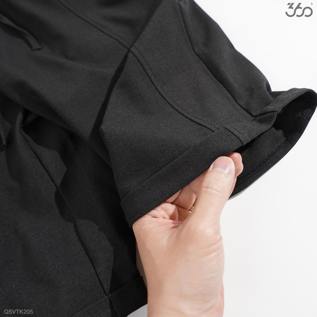 [Mã FAMALLT5 giảm 15% đơn 150K] Quần sooc vải nam local brand 360 BOUTIQUE cạp chun có dây rút - QSVTK205 | BigBuy360 - bigbuy360.vn