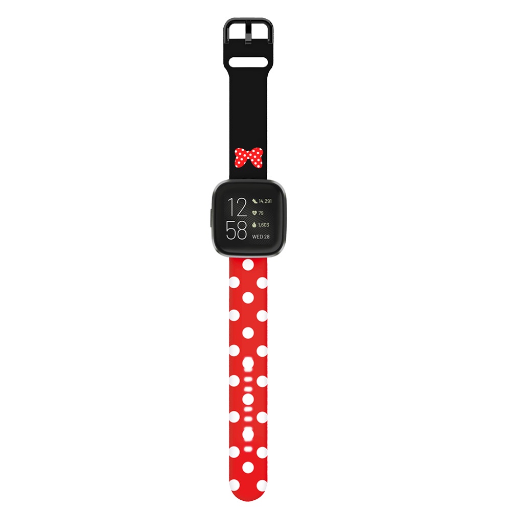Dây đeo thay thế chất liệu silicon họa tiết hoạt hình cho Fitbit Versa 2 Lite