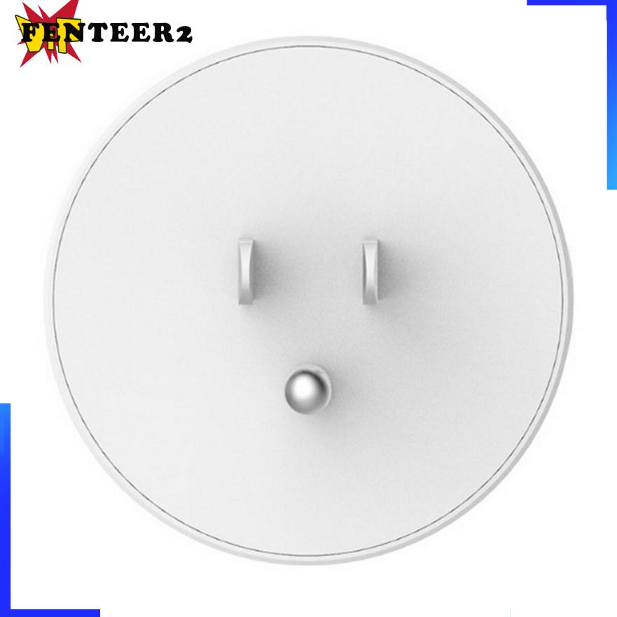 [Fenteer2  3c ]Home Smart Plug Mini Power Socket Wifi Outlet Switch Compatible with Alexa