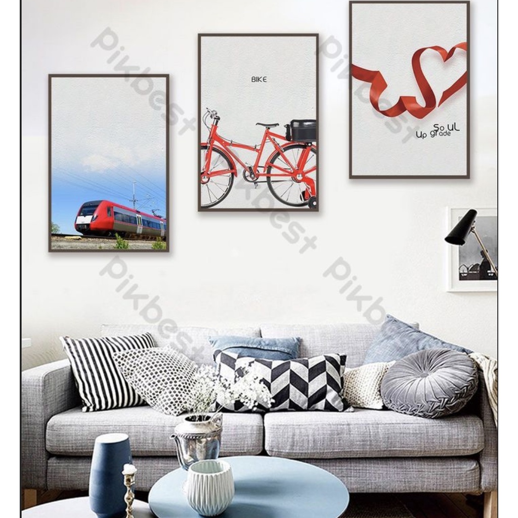 [VẢI CANVAS KIM TUYẾN] TRANH TREO TƯỜNG HIỆN ĐẠI XE ÔTÔ MÔ TÔ ĐEN TRẮNG CHÂU ÂU -MELYHOME