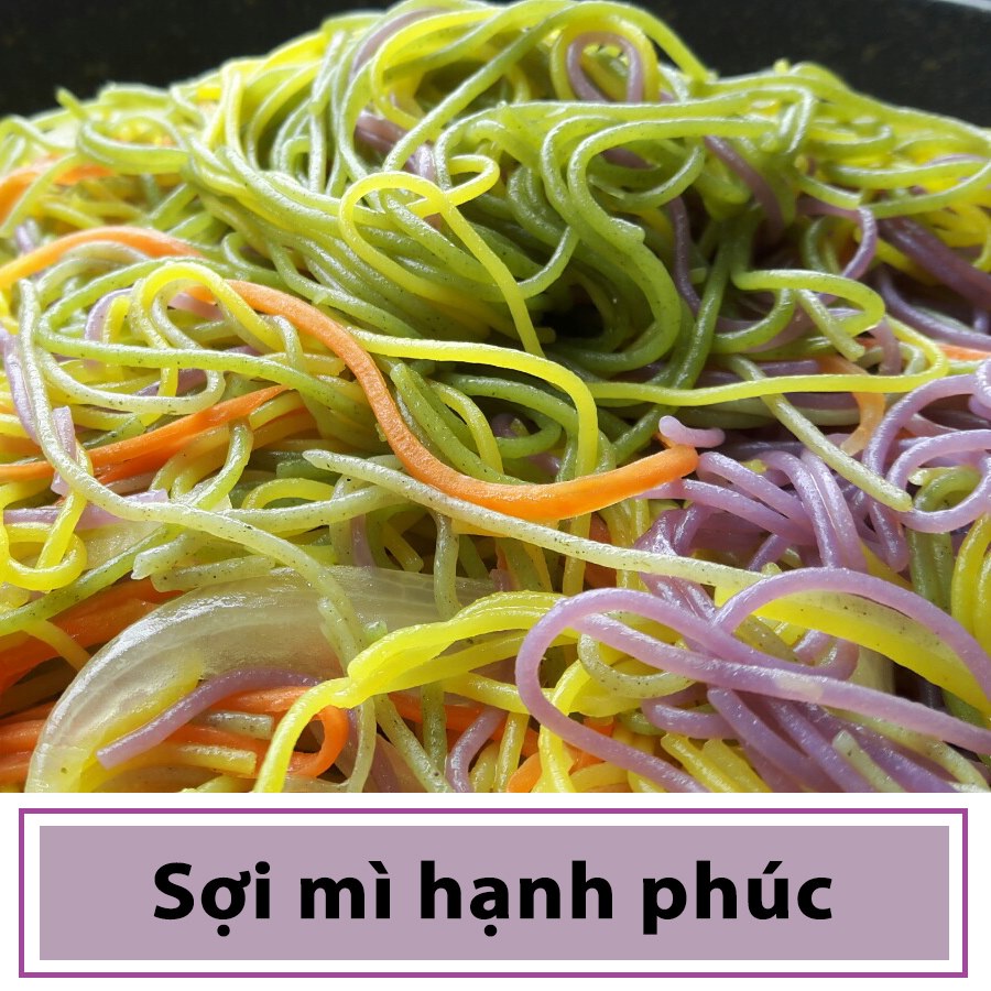 Bún mì rau củ Nguyên Minh 300g 5 loại mì rau củ eatclean giảm cân cho bé ăn dặm