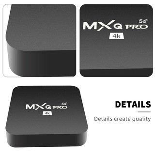 Tv Box 5g Lõi Tứ Mxq Pro 8gb + 128gb Android Tv Box 4k Smart 1080p Android 9.0 Android Smart Box Quad Corekodi Wifi Youtube
