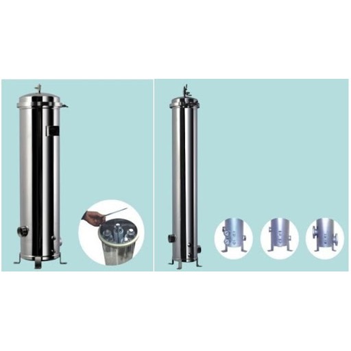 Phin lọc Inox chứa lõi lọc 20inch 30inch 40inch