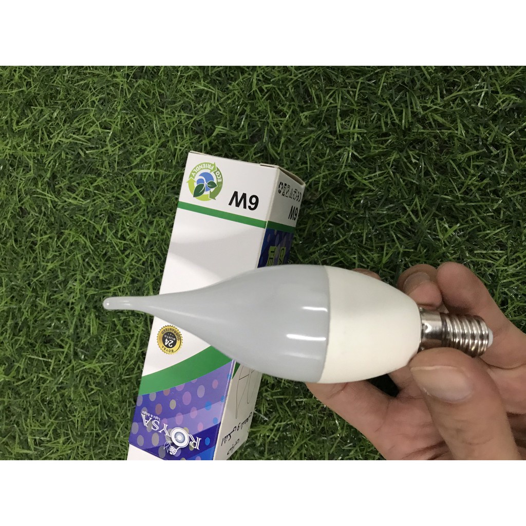 Bóng Led Nến E14 Ánh Sáng Trắng , Bóng Đèn Quả Nhót Trang Trí Đèn Chùm