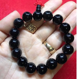 VÒNG TAY ĐÁ PHONG THỦY MAY MẮN 12LY