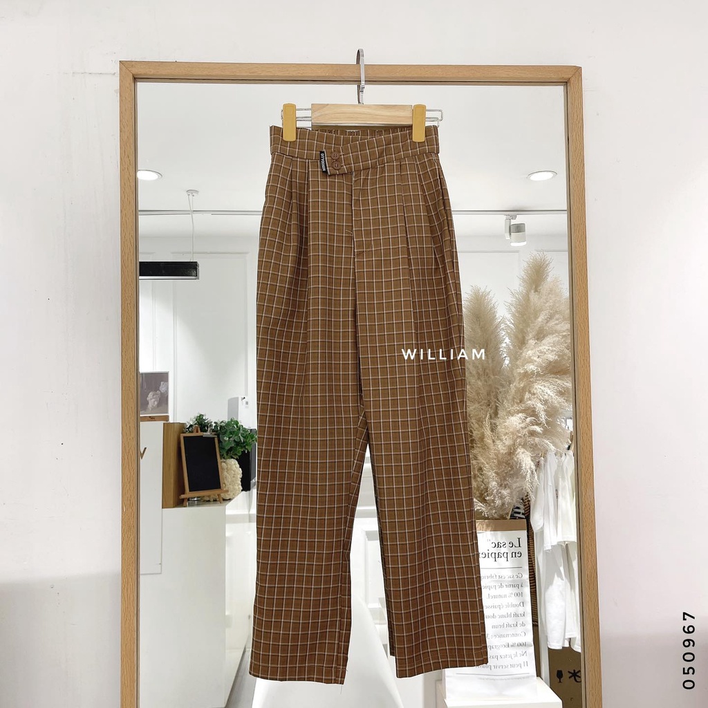 Quần tây caro 1009