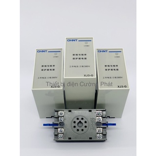 Rơle bảo vệ pha chống mất pha Chint XJ3-G 380v