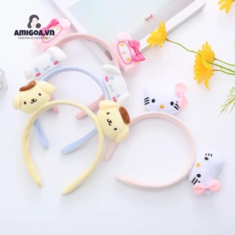 ✨✨Cài tóc bờm tóc thú bông Kuromi Sanrio đáng yêu