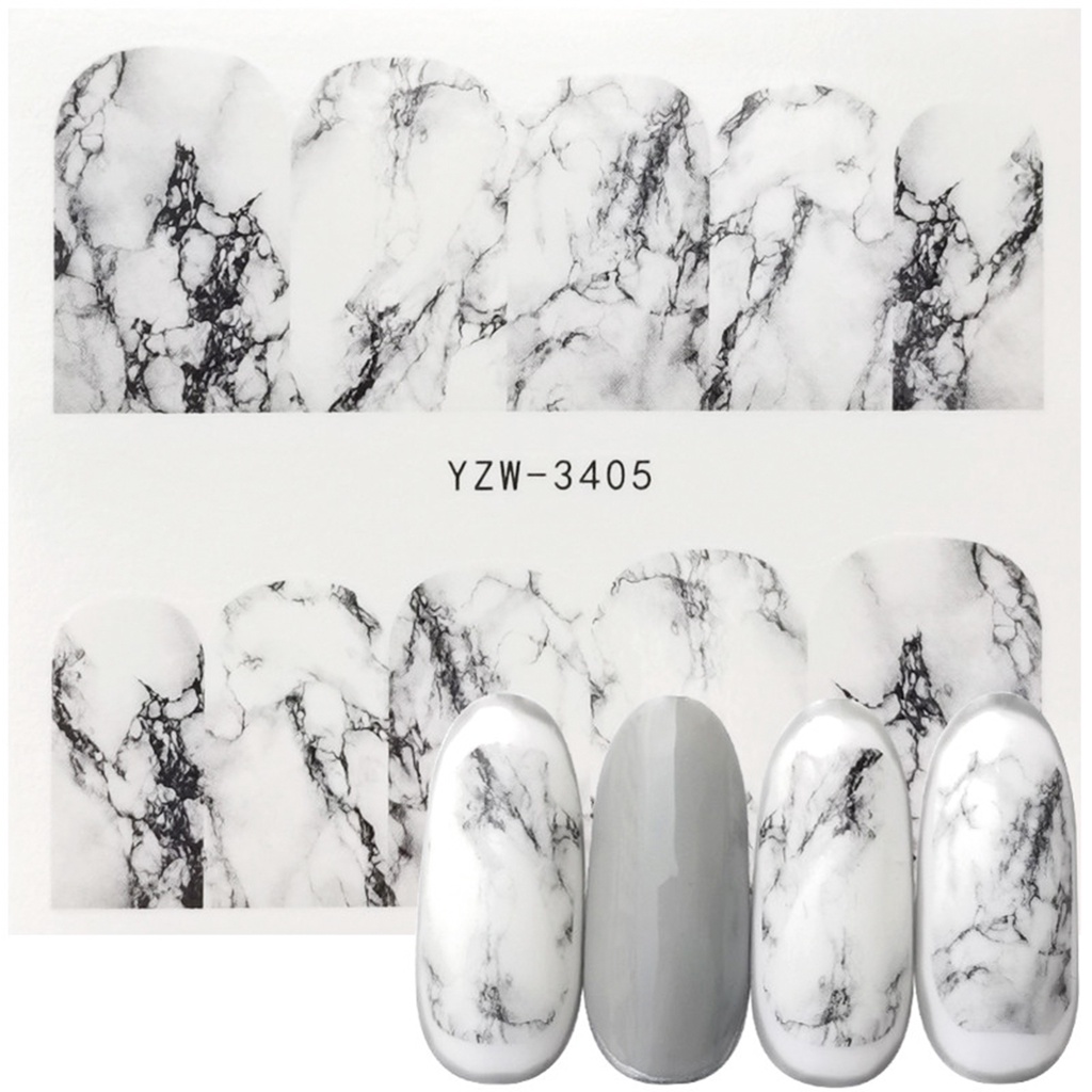 Miếng Dán Trang Trí Móng Tay Nghệ Thuật Nhiều Màu Sắc Hình Học Dành Cho Gia Đình