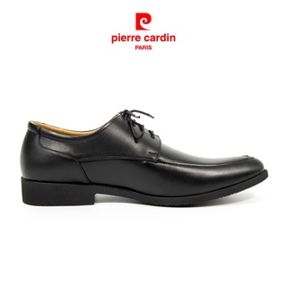 Giày tây nam Pierre Cardin Pháp derby da bò thật, đế cao su chống trượt, kiểu dáng sang trọng 738