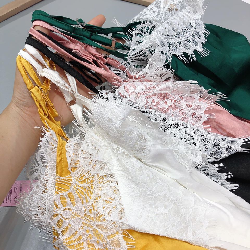 Bộ Lụa Ren 2 Dây Cực Đẹp
