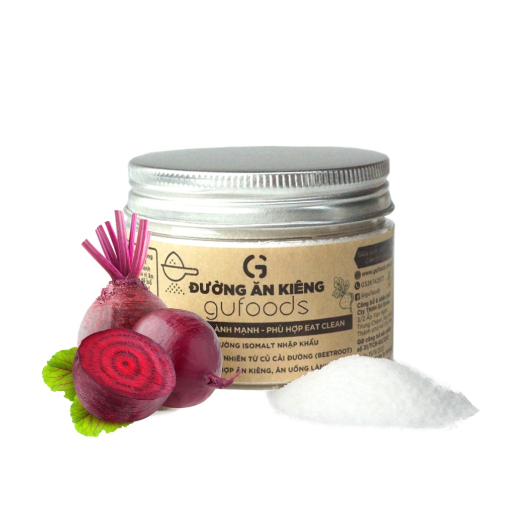 Đường ăn kiêng GUfoods  - Tự nhiên, Lành mạnh, Phù hợp giảm cân