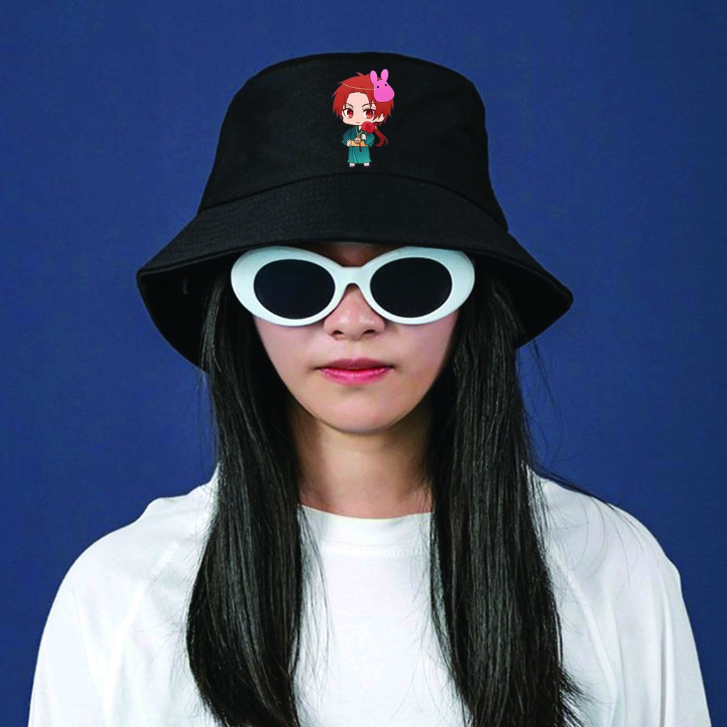 Mũ bucket in hình JIBAKU SHOUNEN HANAKO-KUN Cậu Ma Nhà Xí anime chibi xinh xắn thời trang nam nữ