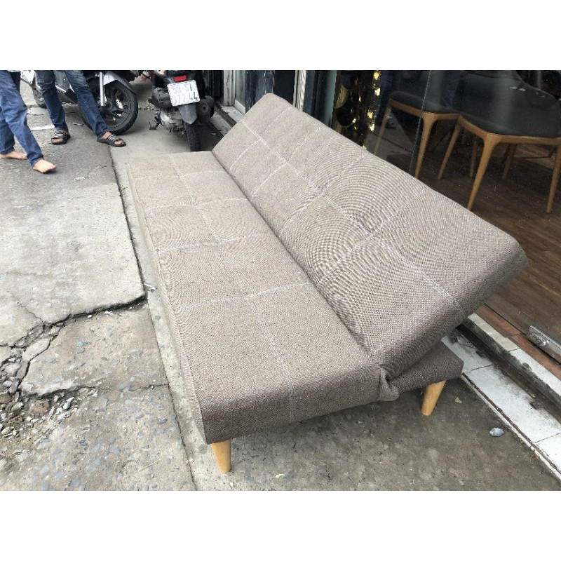 Sofa Bed giá rẻ - Sofa Giường đa năng xả kho thanh lý - Sofa màu xám 1m8