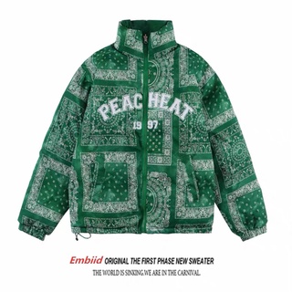 Áo khoác phao unisex 2 lớp phong cách hiphop