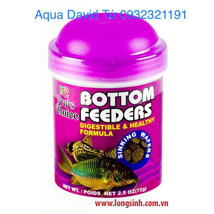 Thức ăn BOTTOM FEEDERS dành cho cá cảnh (72G)