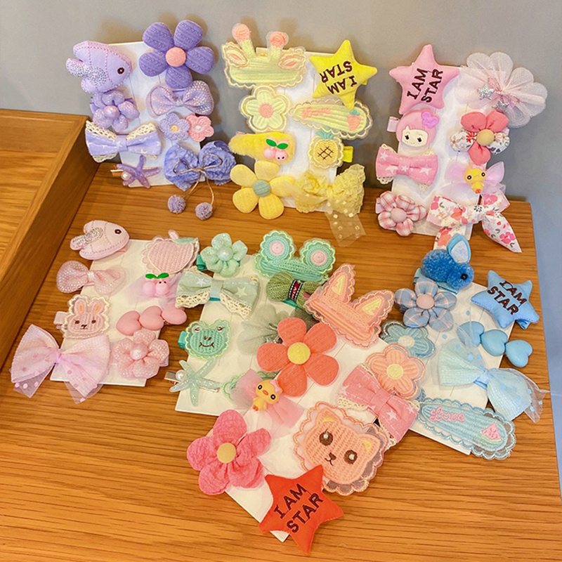 Set 8 Kẹp Tóc Xinh Xắn Dành Cho Nữ