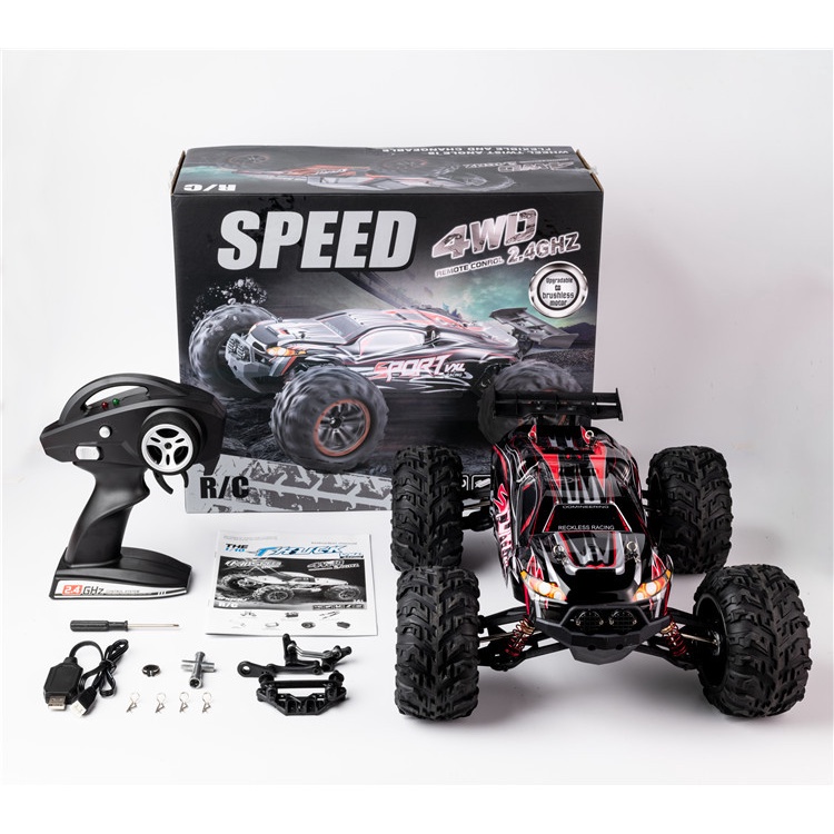 Xe đua địa hình tốc độ cao không chổi than 1:10 4WD Xe Racing X03 60km/h