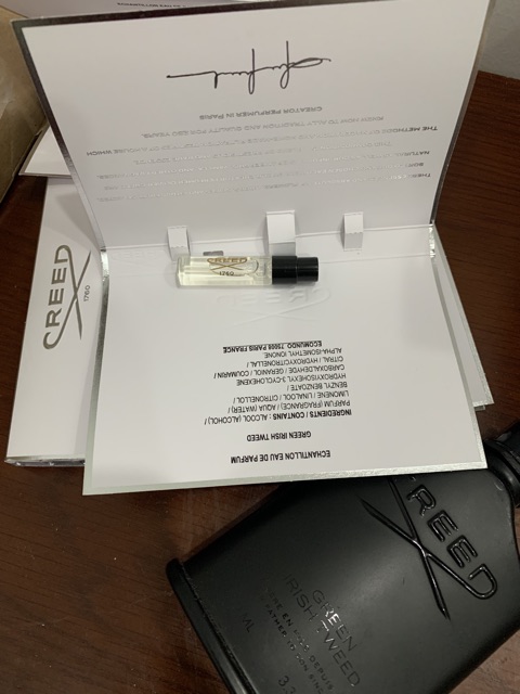 Nước hoa vials creed green irish tweed edp 2ml | Thế Giới Skin Care