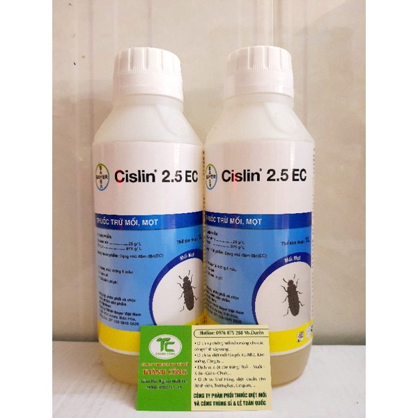 Thuốc diệt mối mọt Cislin 2.5 EC Bayer Đức 1lít