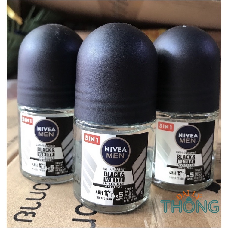 Lăn Khử Mùi Cho Nam NIVEA Men Cool Kick /Silver Protect /Dry Impact 50ml - Lăn nách nam