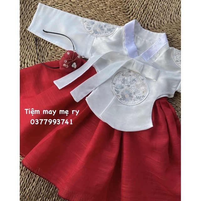 HANBOK ĐỎ CHO BÉ