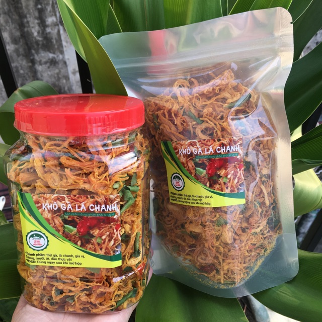 KHÔ GÀ LÁ CHANH 250gr -500gr | BigBuy360 - bigbuy360.vn