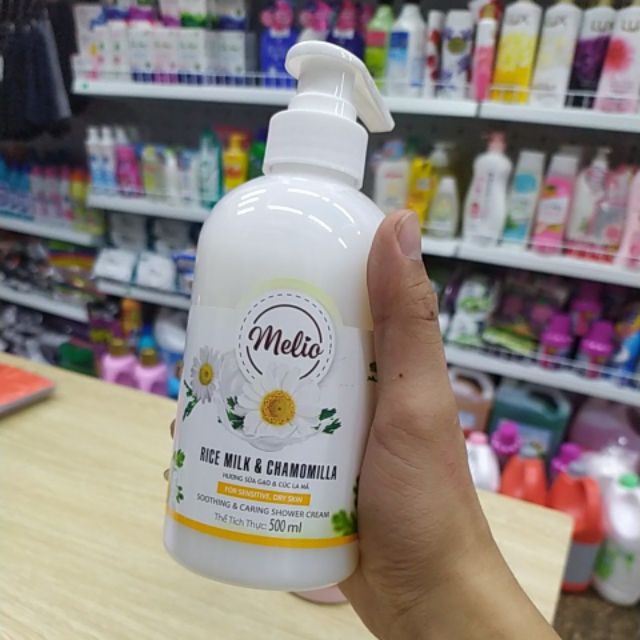 Sữa tắm MeLio chai vòi 500ml