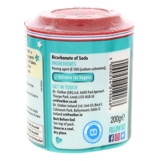 Bột nở Dr Oetker Bicarbonate 200g/ Bột Soda