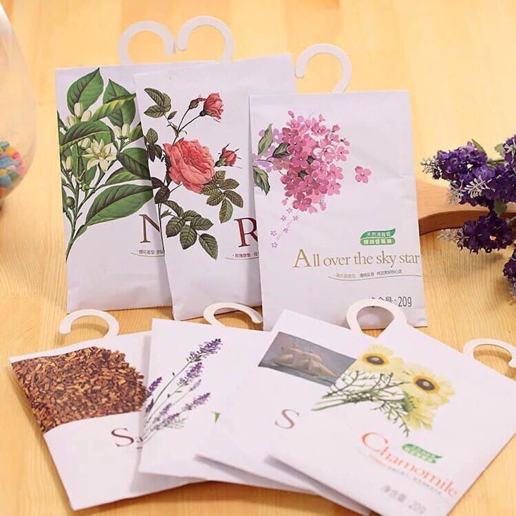 Túi hút ẩm treo tủ quần áo chống ẩm mốc - Soleil shop