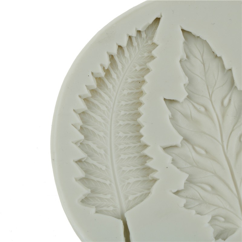 Khuôn Silicone Làm Bánh Hình Lá Cây Xinh Xắn