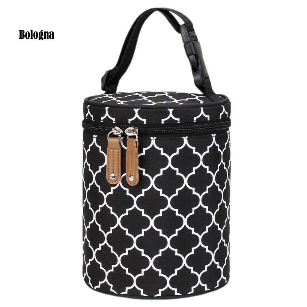 Túi Đựng Bảo Vệ Bình Sữa Xe Đẩy Em Bé Cách Nhiệt In Họa Tiết Xinh Xắn