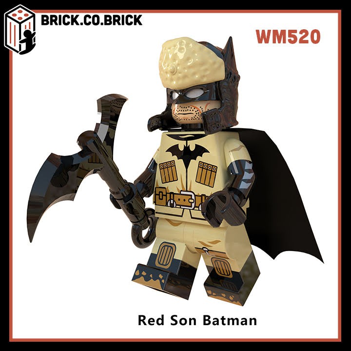 Đồ chơi lắp ráp minifigures và lego phiên bản siêu anh hùng super heroes Shazam WM6038